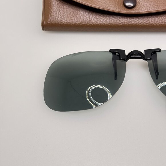 American Optical Sunvogues Clips On Sunglasses - Picture 2 of 8